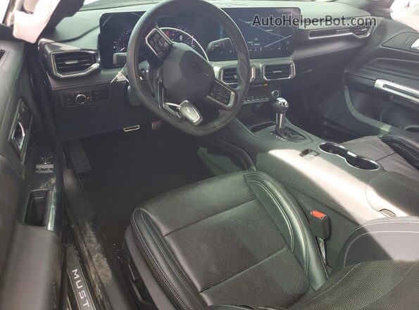 1FA6P8CF3R5433337 2024 FORD MUSTANG Blue Առջևի վահանակի տեսք