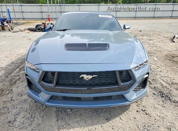 1FA6P8CF3R5433337 2024 FORD MUSTANG Blue Դիմացի տեսք