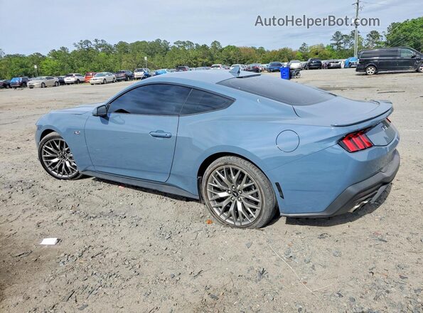 1FA6P8CF3R5433337 2024 FORD MUSTANG Blue Հետևի ձախ