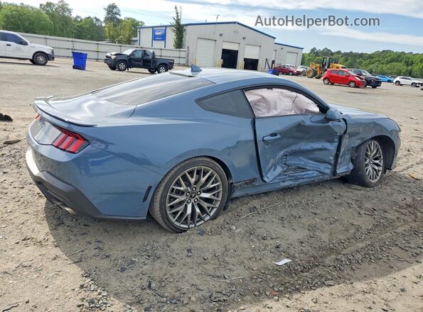 1FA6P8CF3R5433337 2024 FORD MUSTANG Blue Հետևի աջ