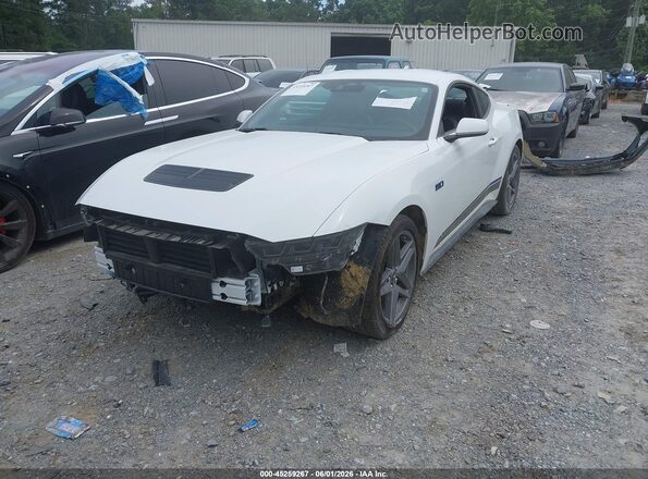 1FA6P8CF3S5404281 2025 FORD MUSTANG White Front left