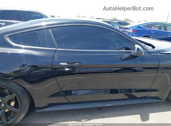 1FA6P8CF4J5164558 2018 FORD MUSTANG Black Widok wnętrza 360 stopni