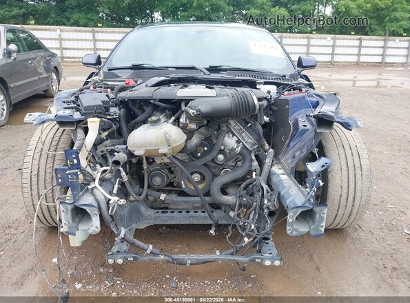 1FA6P8CF4K5108735 2019 FORD MUSTANG Blue Դիմացի տեսք