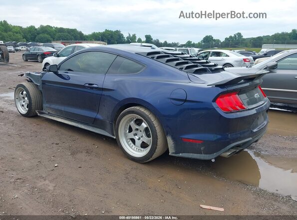 1FA6P8CF4K5108735 2019 FORD MUSTANG Blue Հետևի ձախ