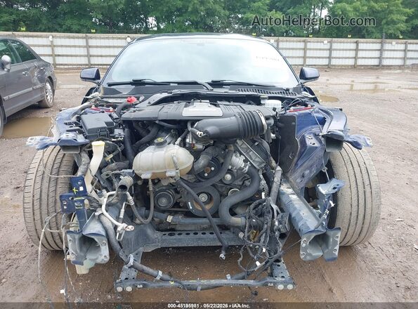 1FA6P8CF4K5108735 2019 FORD MUSTANG Blue Սալոնի հետևի տեսք
