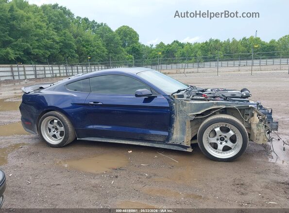 1FA6P8CF4K5108735 2019 FORD MUSTANG Blue Սալոնի 360 աստիճան տեսք