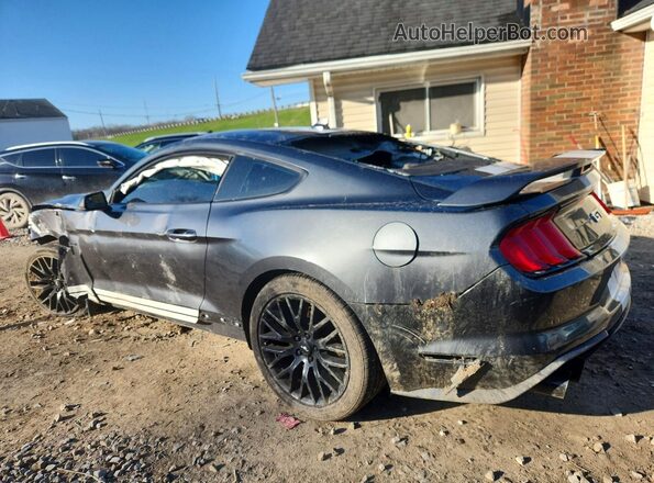 1FA6P8CF4L5142062 2020 FORD MUSTANG Charcoal Tył lewy