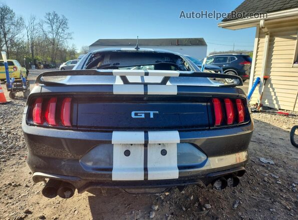1FA6P8CF4L5142062 2020 FORD MUSTANG Charcoal Widok z tyłu