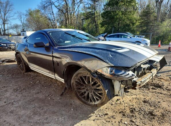 1FA6P8CF4L5142062 2020 FORD MUSTANG Charcoal Przód prawy
