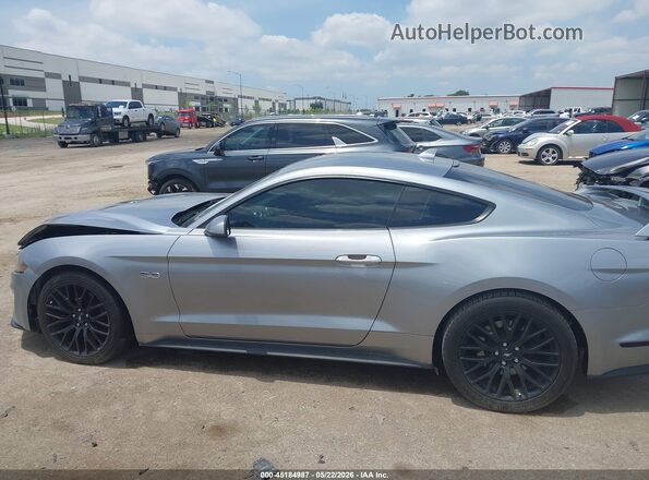 1FA6P8CF4M5117339 2021 FORD MUSTANG Silver Սալոնի 360 աստիճան տեսք