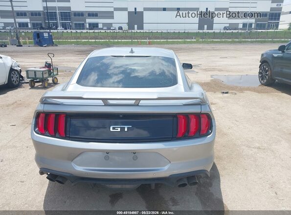 1FA6P8CF4M5117339 2021 FORD MUSTANG Silver 