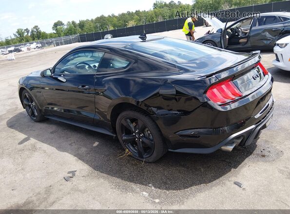 1FA6P8CF4M5118281 2021 FORD MUSTANG Black Հետևի ձախ