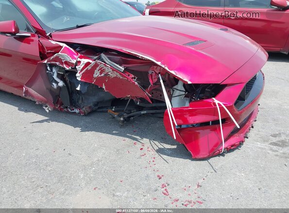 1FA6P8CF4M5150910 2021 FORD MUSTANG Burgundy Widok z przodu