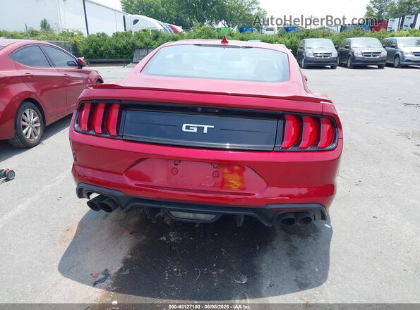 1FA6P8CF4M5150910 2021 FORD MUSTANG Burgundy 