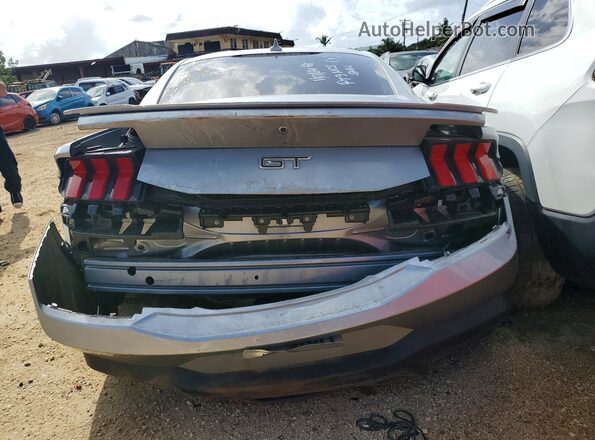 1FA6P8CF4R5408124 2024 FORD MUSTANG Silver Widok z tyłu