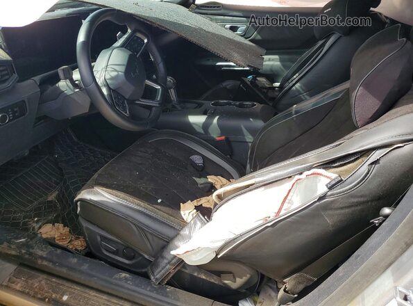 1FA6P8CF4R5408124 2024 FORD MUSTANG Silver Widok wnętrza z przodu