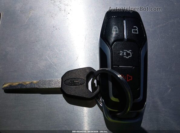 1FA6P8CF5H5257065 2017 FORD MUSTANG Серый Вид панели приборов