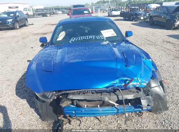 1FA6P8CF5H5262797 2017 FORD MUSTANG Blue Vista interior trasera