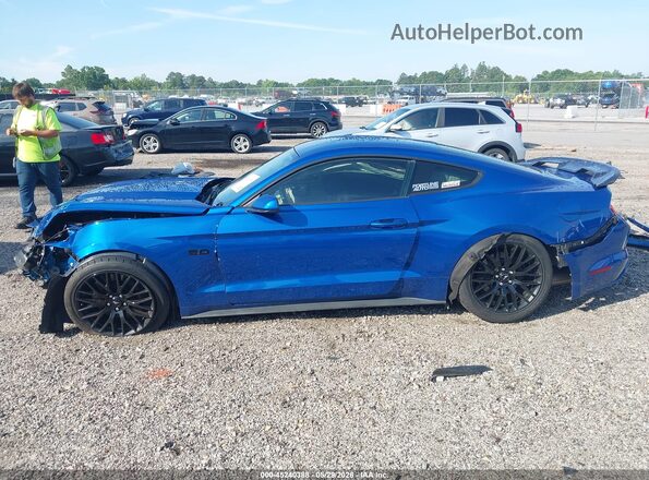 1FA6P8CF5H5262797 2017 FORD MUSTANG Blue 