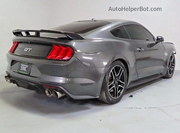 1FA6P8CF5L5130471 2020 FORD MUSTANG Gray 