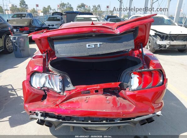 1FA6P8CF5M5158014 2021 FORD MUSTANG Red 