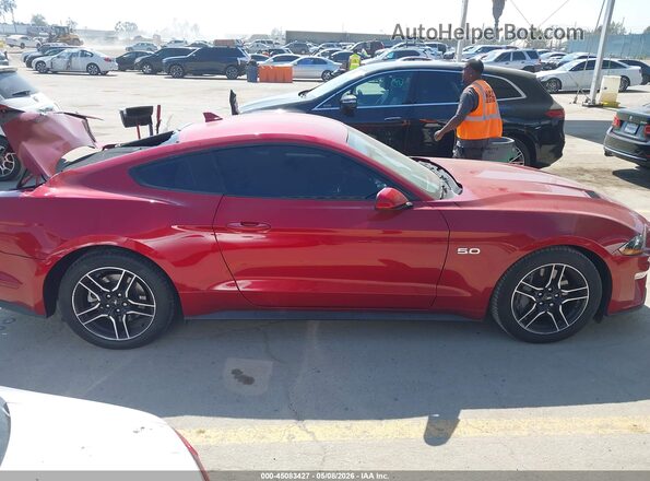 1FA6P8CF5M5158014 2021 FORD MUSTANG Red 