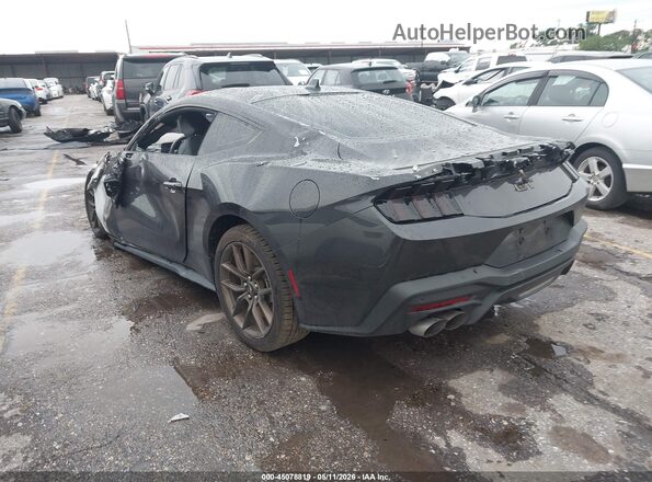 1FA6P8CF5R5422484 2024 FORD MUSTANG Черный Задняя левая четверть