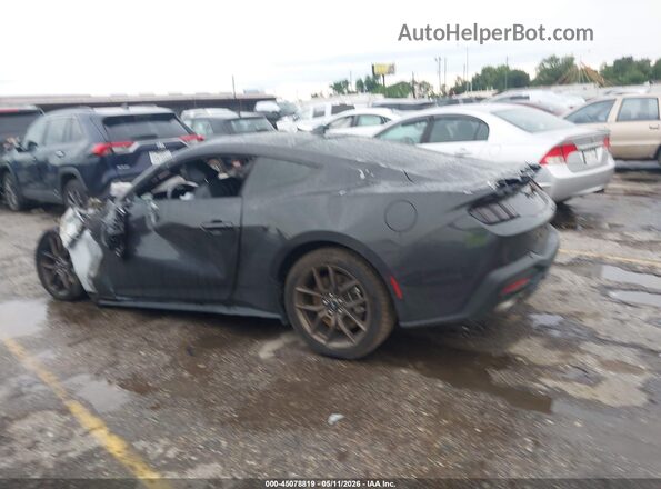 1FA6P8CF5R5422484 2024 FORD MUSTANG Черный Вид задней части салона