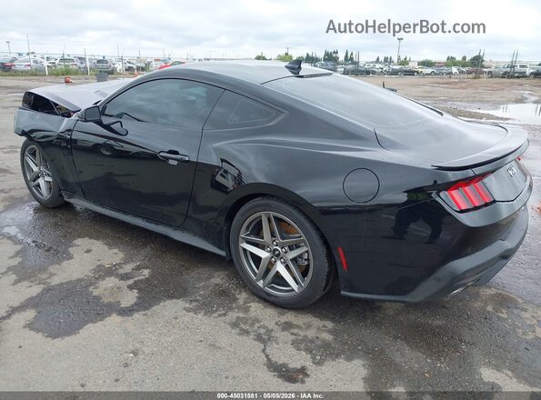 1FA6P8CF5S5408736 2025 FORD MUSTANG Black Հետևի ձախ
