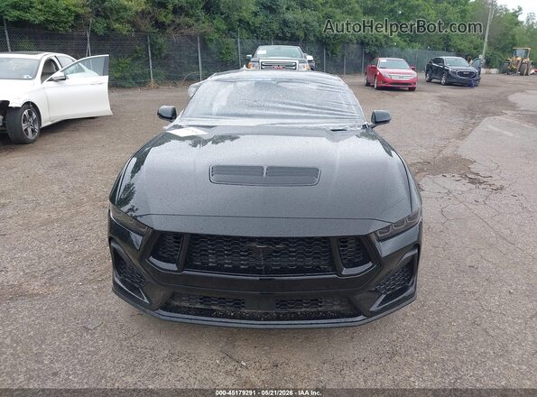 1FA6P8CF5S5415668 2025 FORD MUSTANG Black Вид щитка приладів