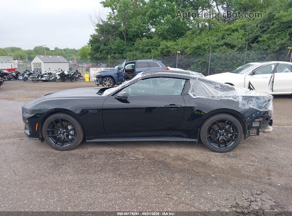 1FA6P8CF5S5415668 2025 FORD MUSTANG Black Панорамний вид салону 360°