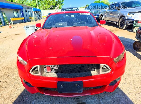 1FA6P8CF6G5267943 2016 FORD MUSTANG Red 