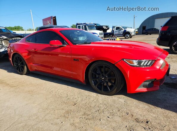 1FA6P8CF6G5267943 2016 FORD MUSTANG Red 