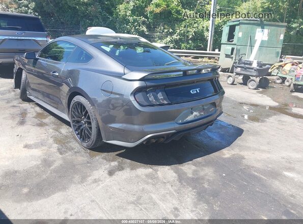 1FA6P8CF6K5111510 2019 FORD MUSTANG Gray Rear left