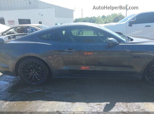 1FA6P8CF6K5111510 2019 FORD MUSTANG Gray Rear interior view
