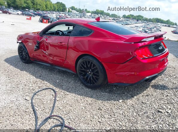 1FA6P8CF6L5174897 2020 FORD MUSTANG Red Rear left