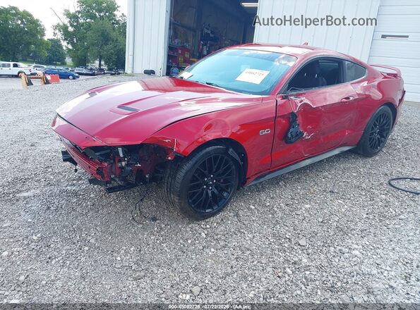 1FA6P8CF6L5174897 2020 FORD MUSTANG Red Front left