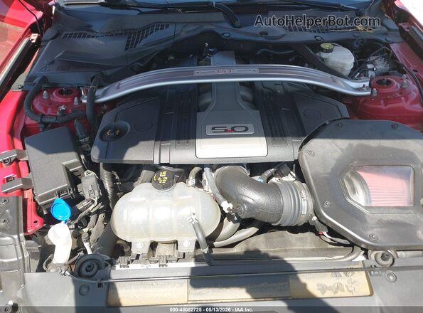 1FA6P8CF6L5174897 2020 FORD MUSTANG Red Rear view