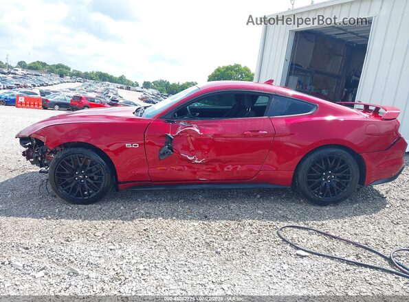 1FA6P8CF6L5174897 2020 FORD MUSTANG Red Rear interior view