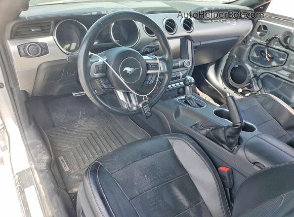 1FA6P8CF6M5115396 2021 FORD MUSTANG Silver Առջևի վահանակի տեսք