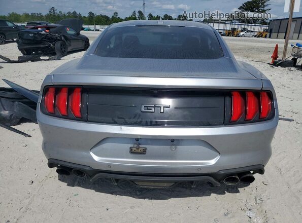1FA6P8CF6M5115396 2021 FORD MUSTANG Silver Հետևի տեսք