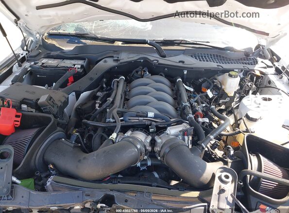 1FA6P8CF6R5421778 2024 FORD MUSTANG White Вид ззаду