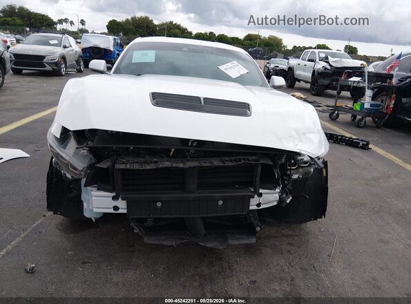 1FA6P8CF6R5428035 2024 FORD MUSTANG White Вид задньої частини салону