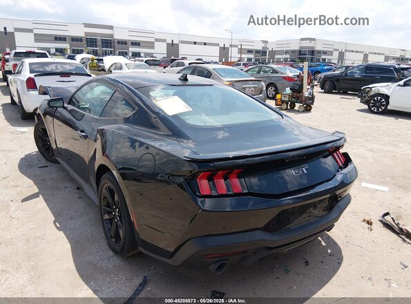 1FA6P8CF6S5401455 2025 FORD MUSTANG Black უკანა მარცხენა