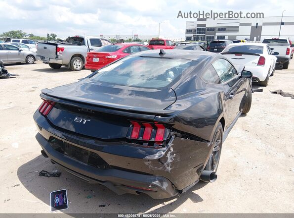 1FA6P8CF6S5401455 2025 FORD MUSTANG Black უკანა მარჯვენა