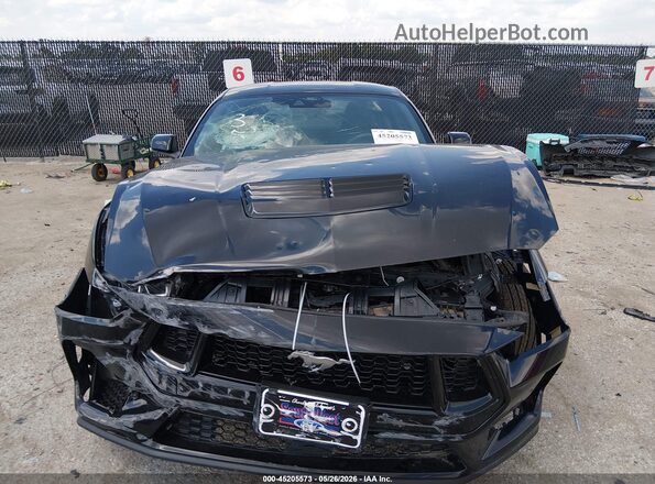 1FA6P8CF6S5401455 2025 FORD MUSTANG Black წინა ხედი
