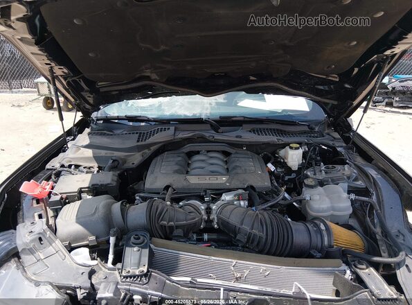 1FA6P8CF6S5401455 2025 FORD MUSTANG Black უკანა ხედი