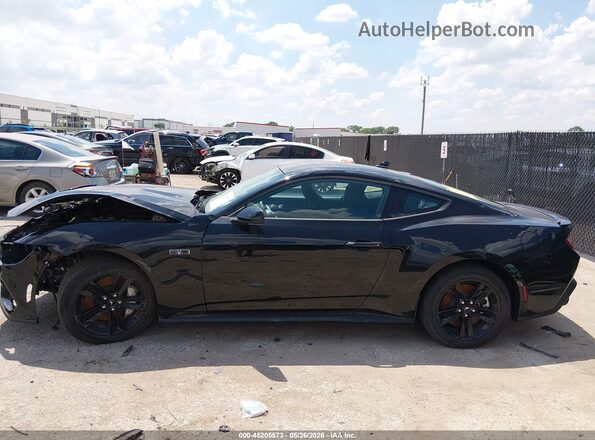 1FA6P8CF6S5401455 2025 FORD MUSTANG Black სალონის 360-გრადუსიანი ხედი