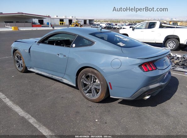 1FA6P8CF6S5404825 2025 FORD MUSTANG Light Blue Rear left