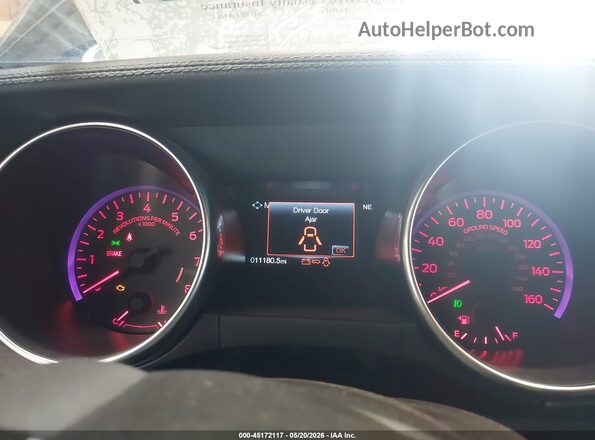 1FA6P8CF7K5184336 2019 FORD MUSTANG Black Вид задніх сидінь